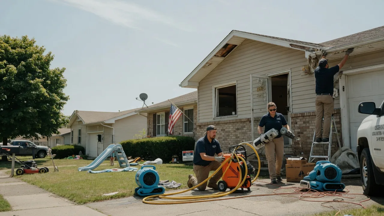 Water Damage Restoration in Leckrone, PA near me